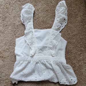 Banana Republic Peplum Top NWT!